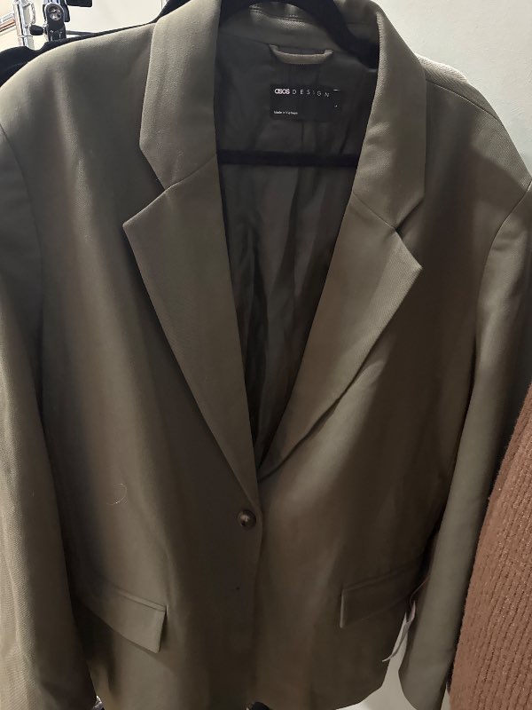 Blazer grænn L oversize