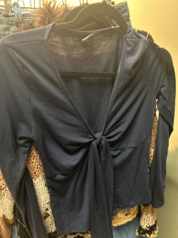 Hina tricot blár bolur