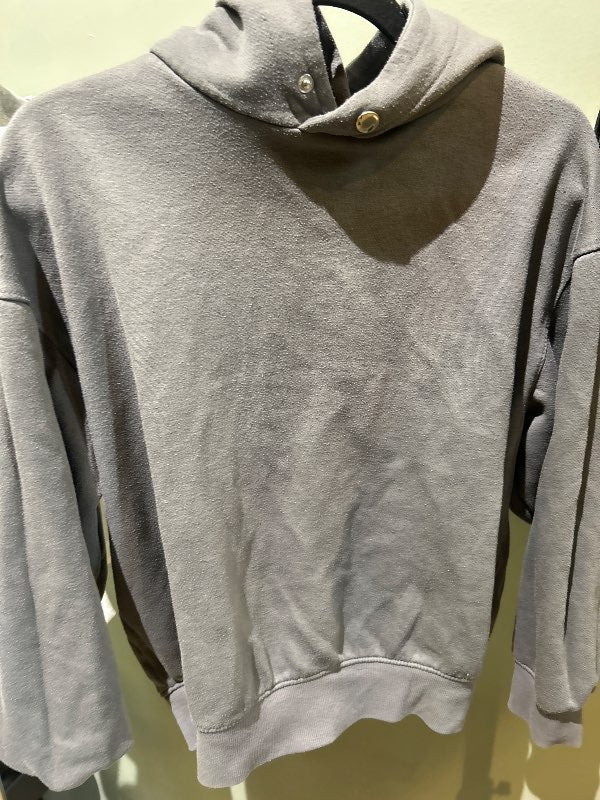 grá hettupeysa Bershka