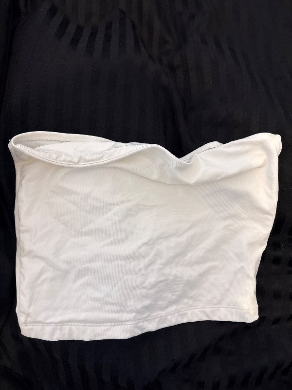 Hvítur tube top