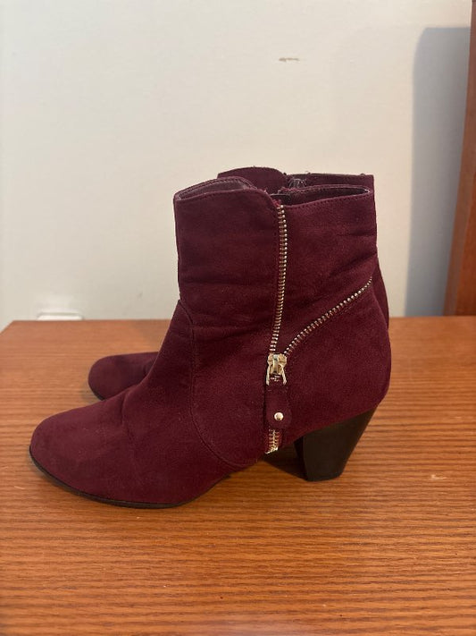 Vice versa burgundy skór