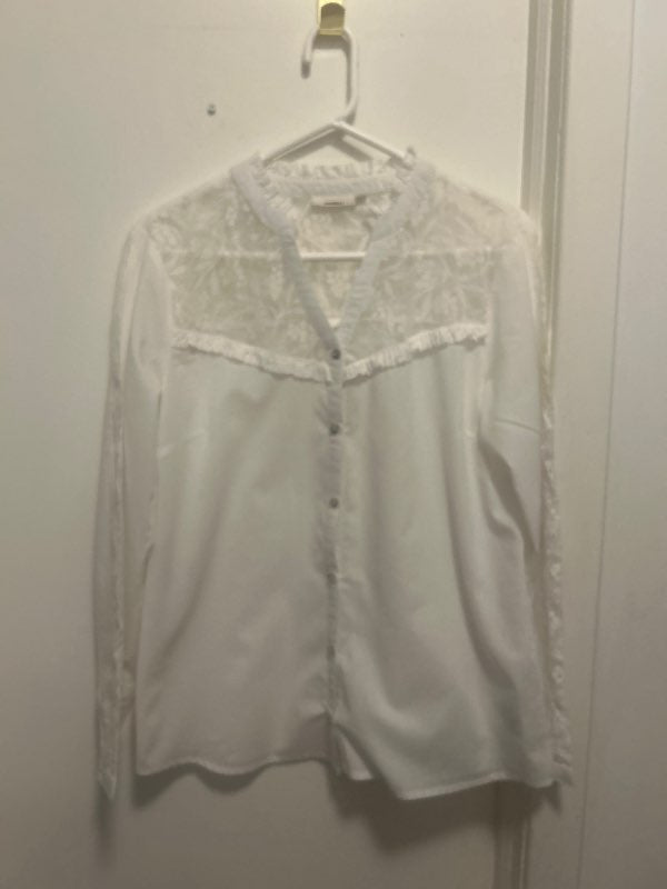 Dranella white cotton blouse