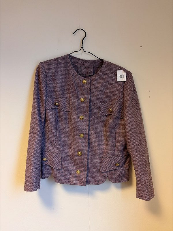 fjólublár vintage blazer