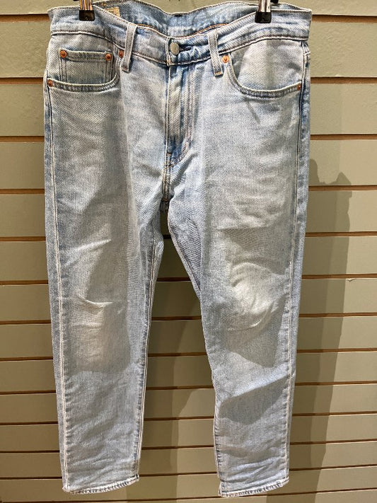 Bláar levis gallabuxur