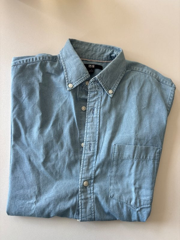 Gallaskyrta langerma Uniqlo