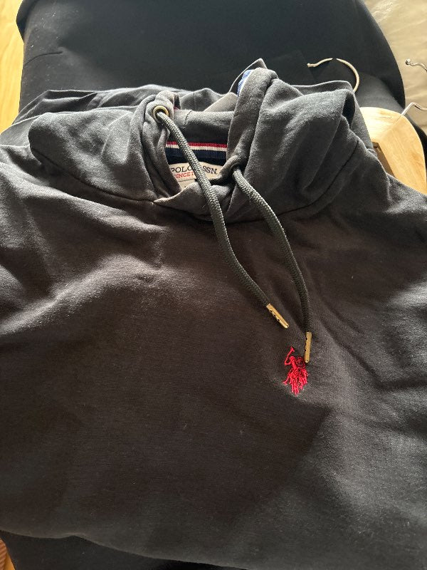 Polo hettupeysa svört