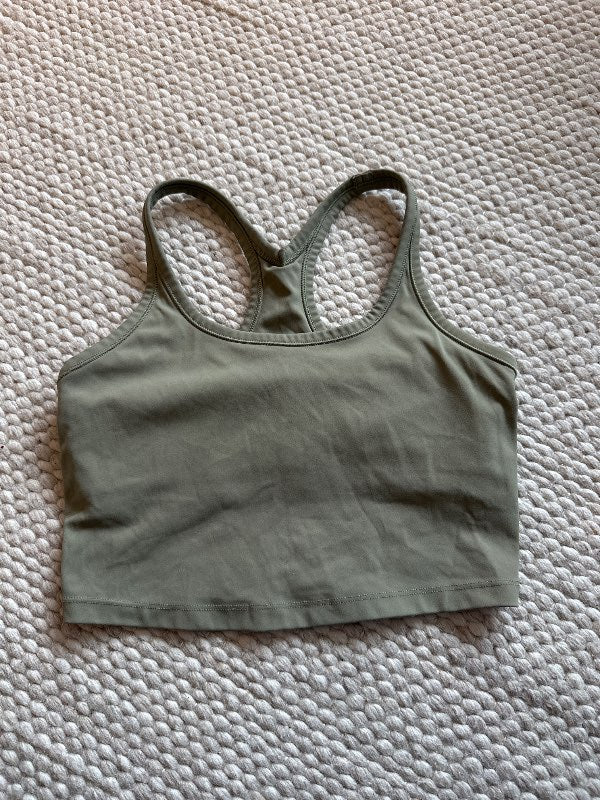 Kenzen grænn crop top