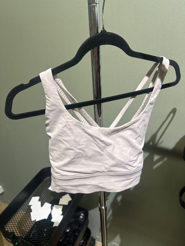 Lululemon bleikur íþróttatoppur D+