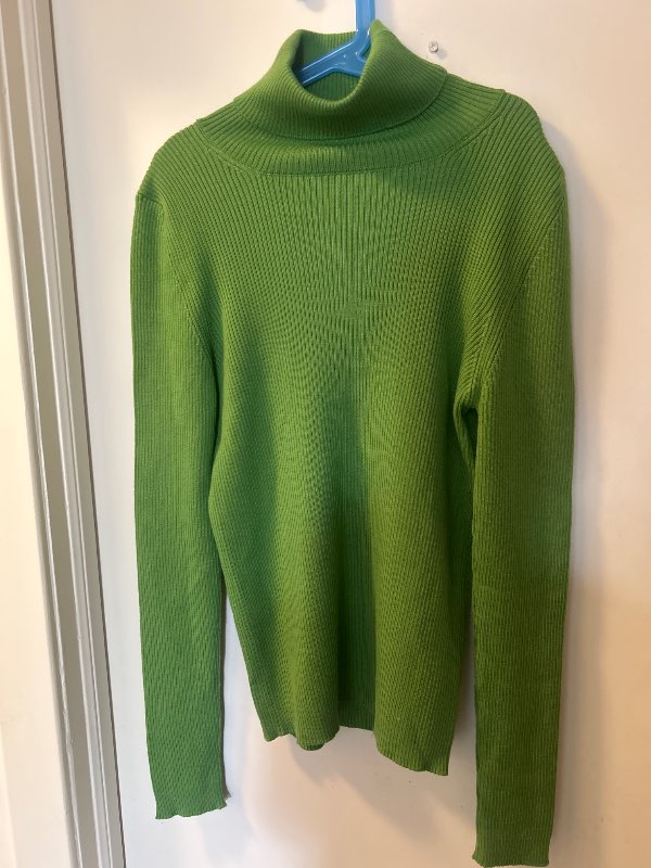 ST.EMILE green wool 100% sweater