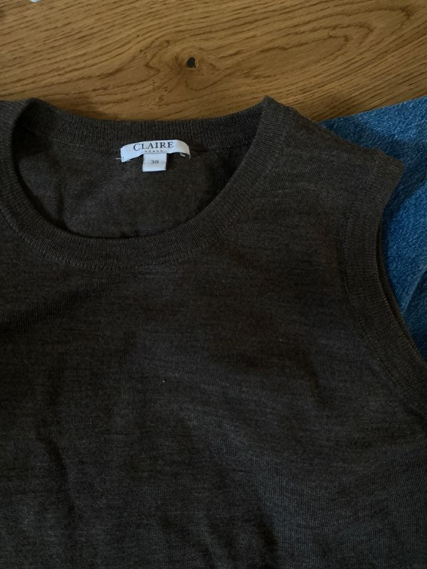 CLAIRE vesti 100% merino ull