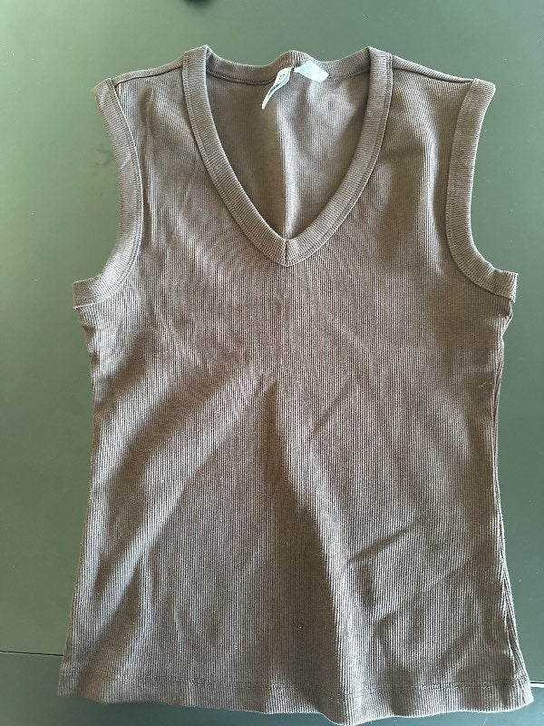 Brúnn hlýrabolur H&M