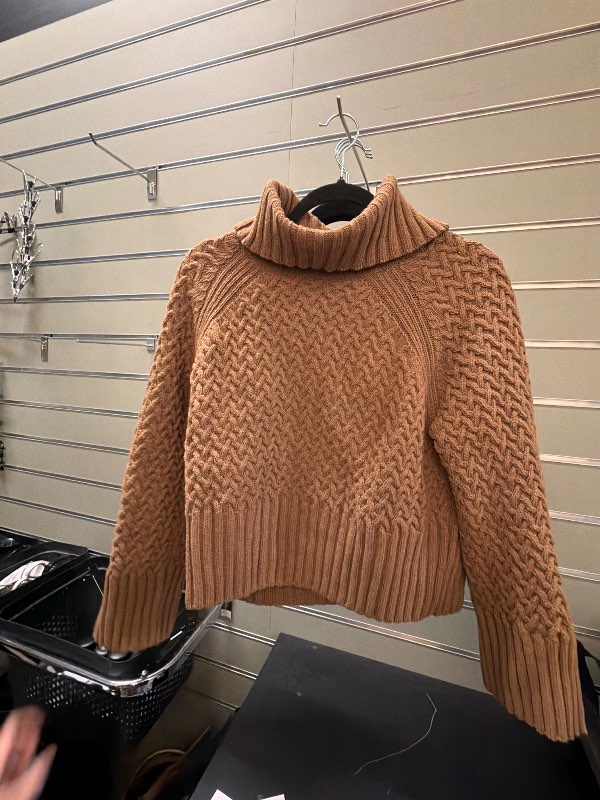 Barbour brún peysa