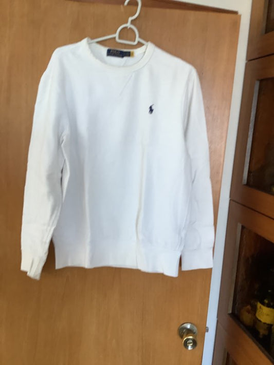 Ralph Lauren Polo hvít peysa