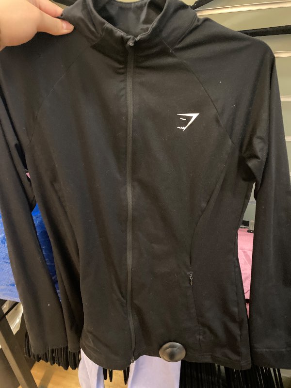 Gym shark zip up