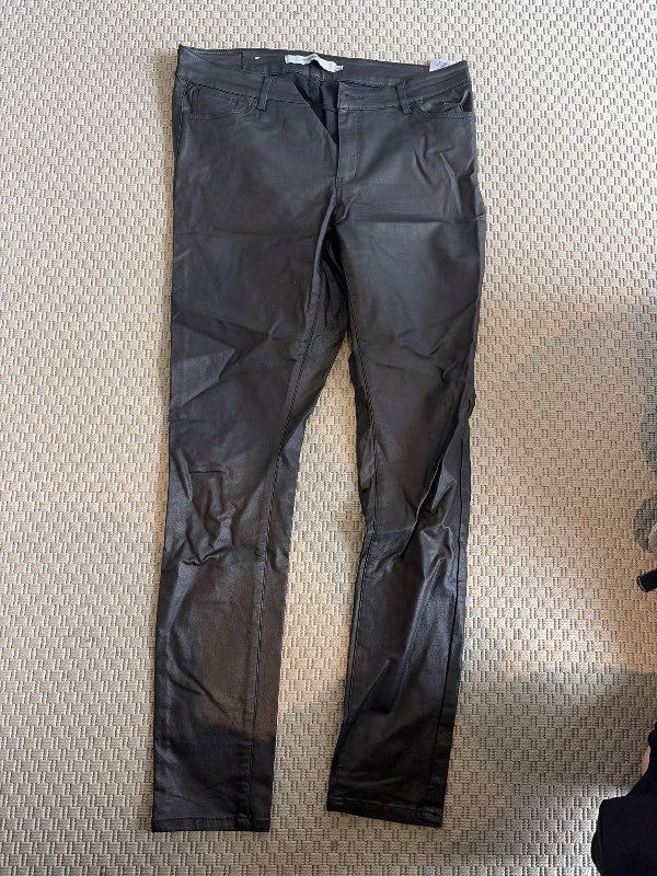 Vero moda pleður buxur