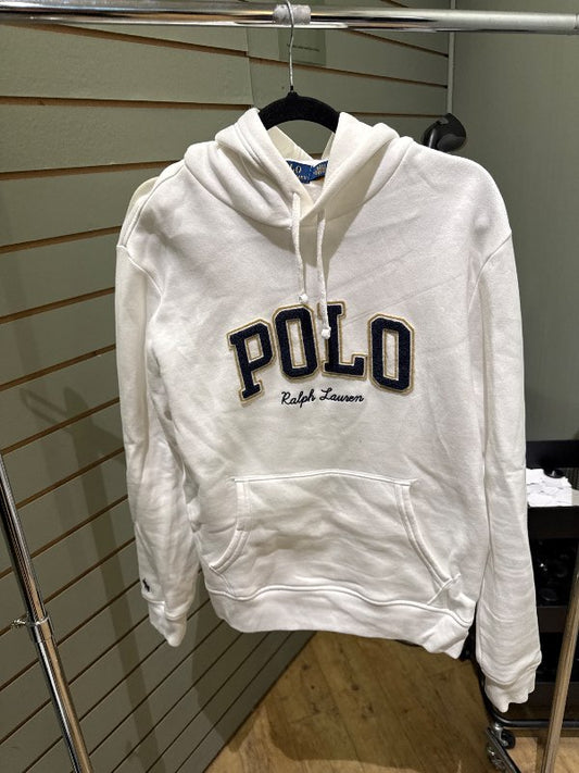Polo peysa hvit