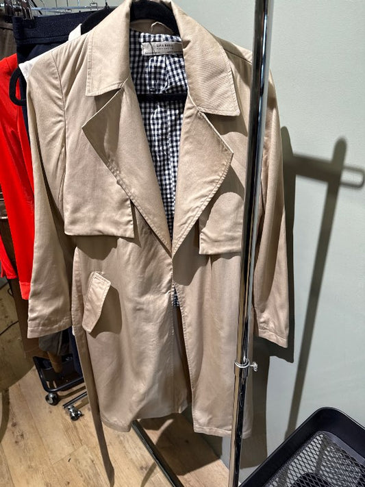 Trench kápa zara ljós