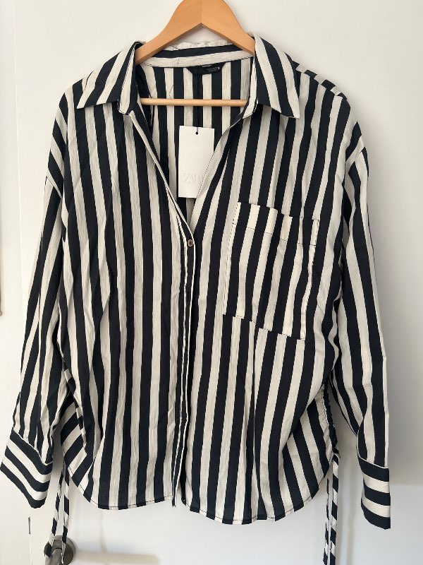 Zara röndótt skyrta