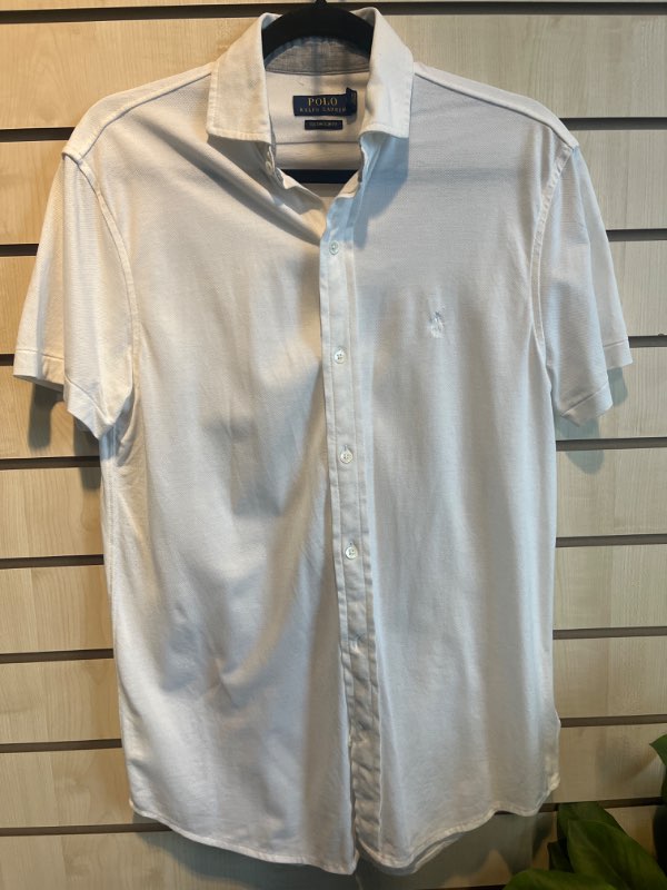 Hvít Polo Ralph Lauren skyrta