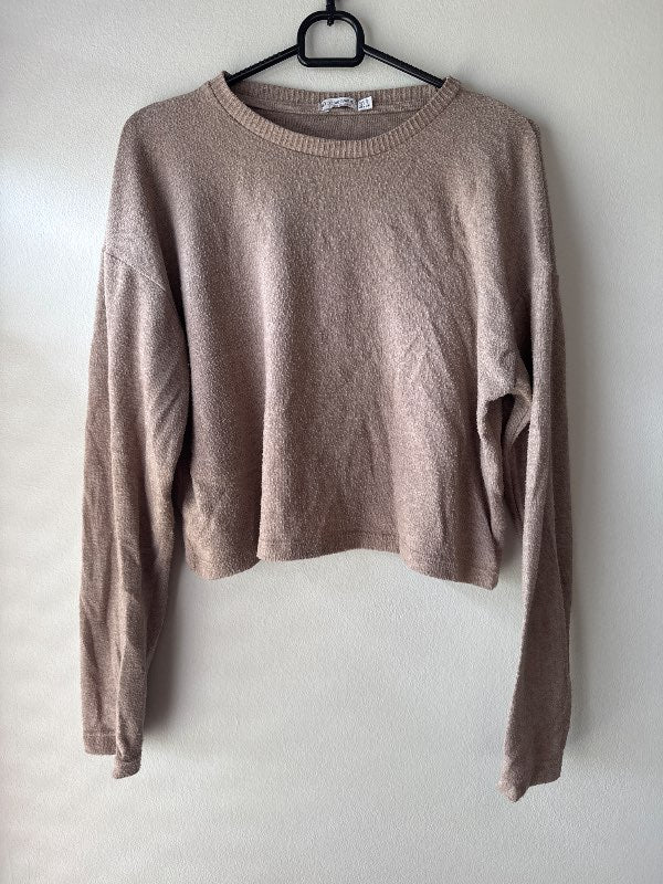 Stradivarius cropped peysa