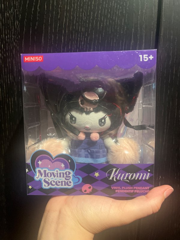 Kuromi ný lyklakippa