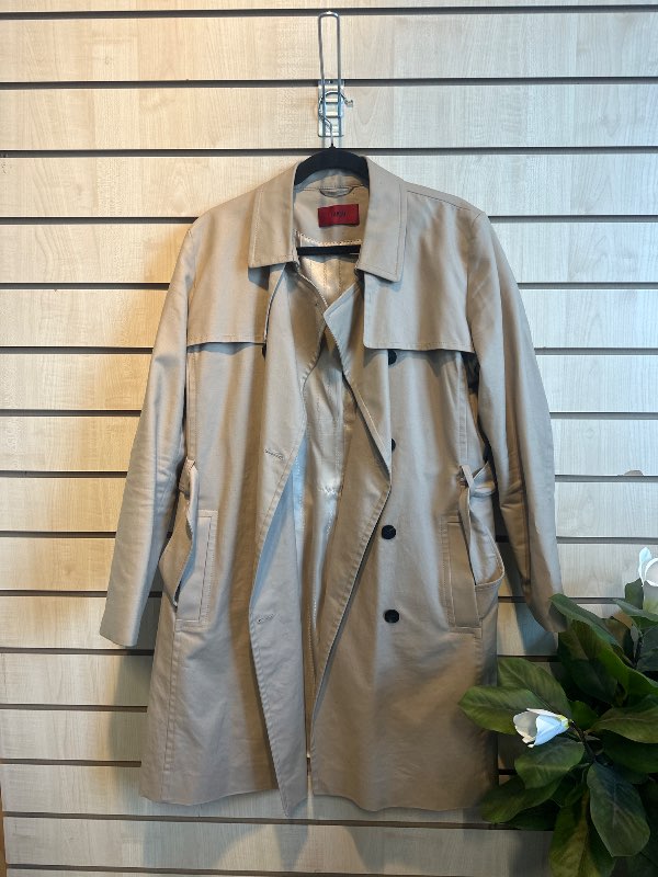 hugo boss beige frakki