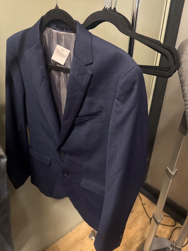 Blár Blazer/jakkafatajakki