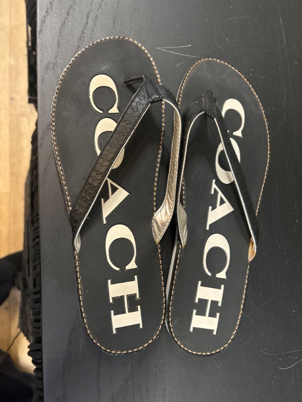 Coach flipflops
