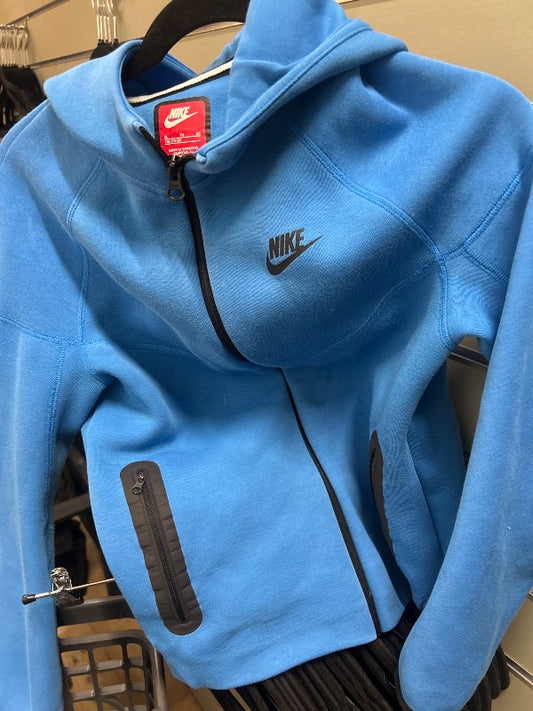 Nike fleece tech blá barna