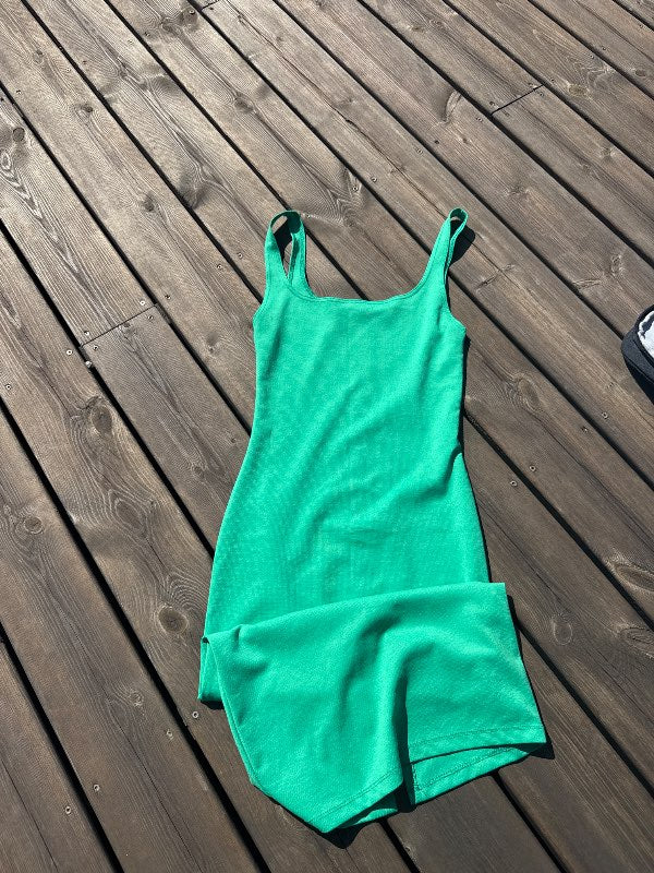 Zara grænn kjóll