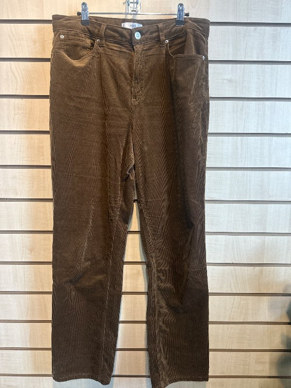 m&s flauel buxur