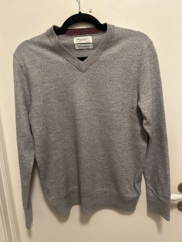 Stefano Conti grey sweater 50 % merino