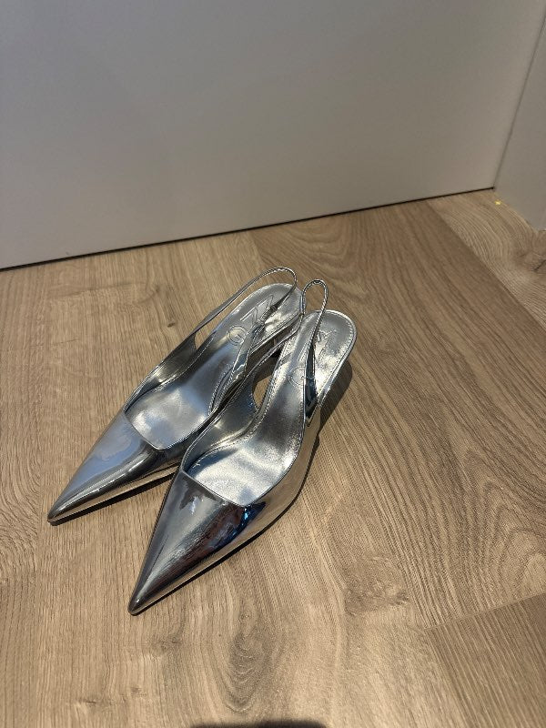 Mango silver hælar