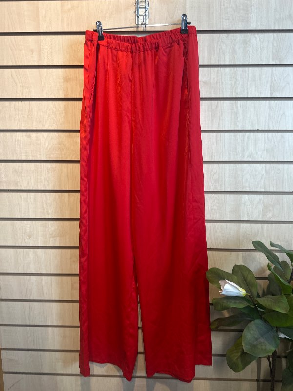 lindex rauðar buxur