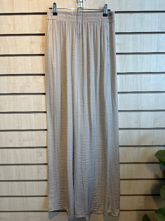 zara beige buxur