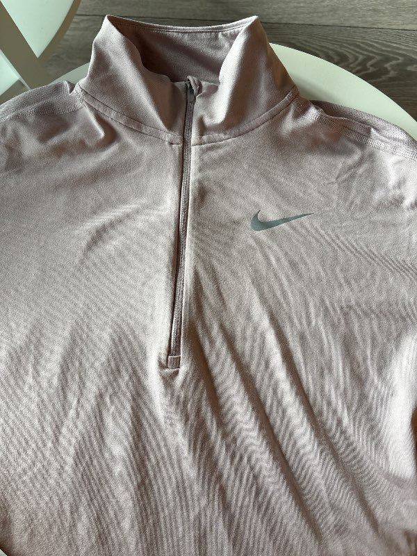 Nike half zip bleik