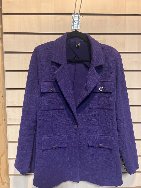 Yoek Fjólublár Blazer