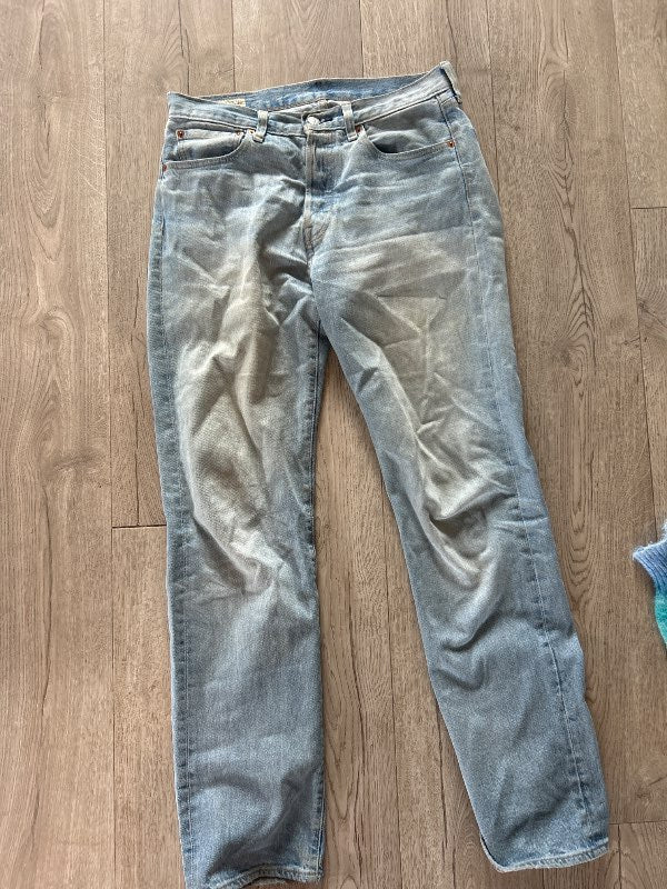 Bláar Levis Gallabuxur