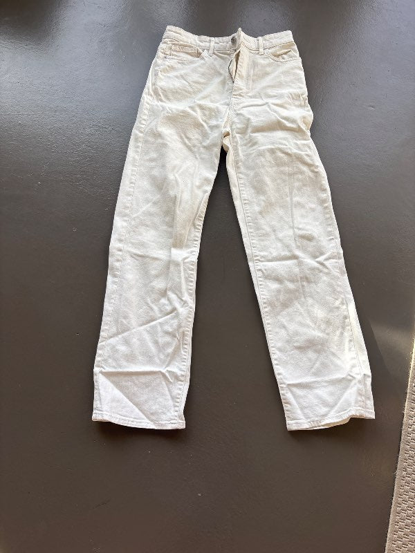 Lindex hvítar gallabuxur