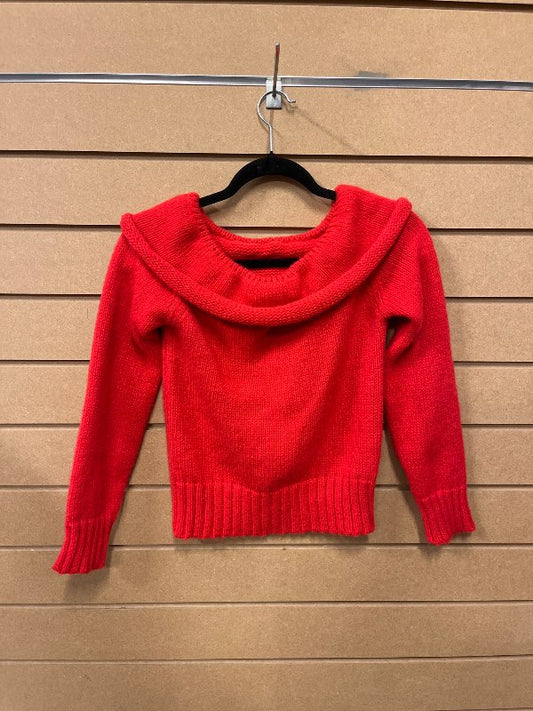 Rauð peysa knit