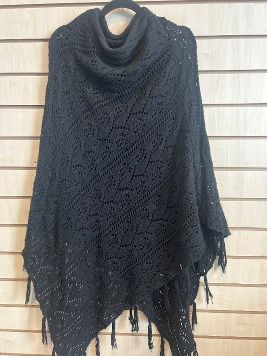 Heklað poncho