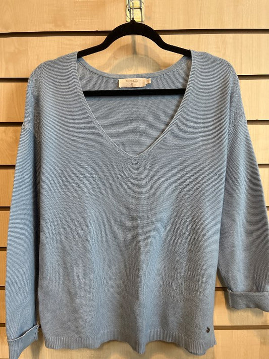 Cream Blue Peysa