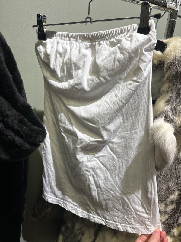 Tally Weijl tube top hvítur