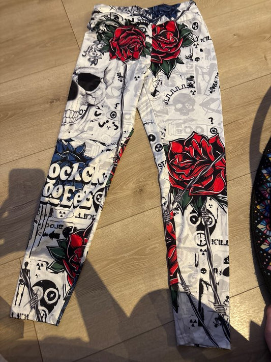 Goth leggings