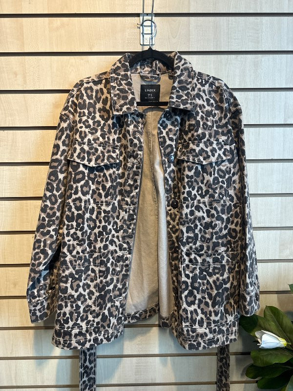 lindex leopard jakki