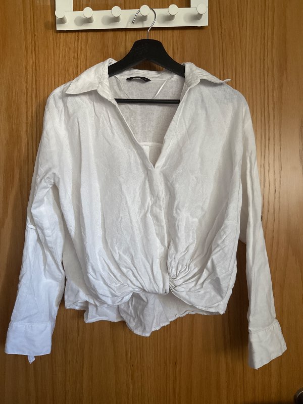 cropped ZARA skyrta