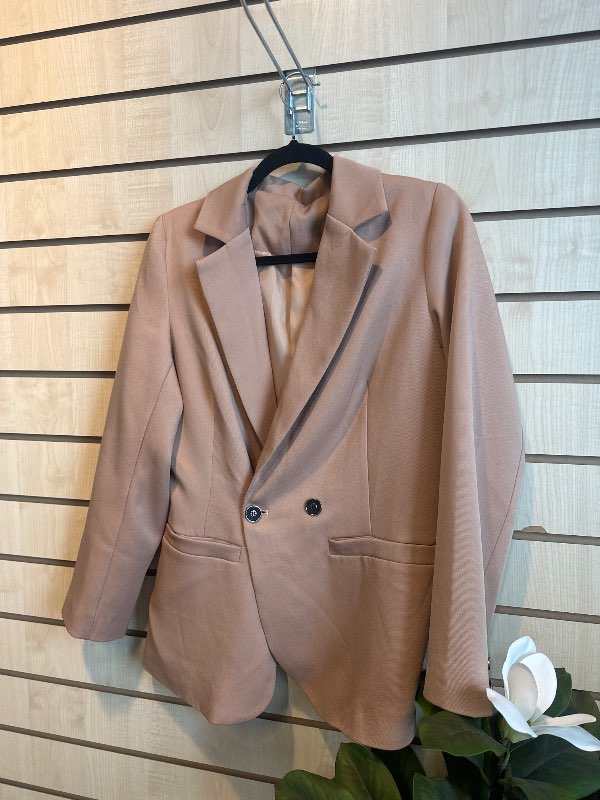 blazer peach
