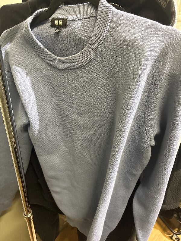 Blá crewneck