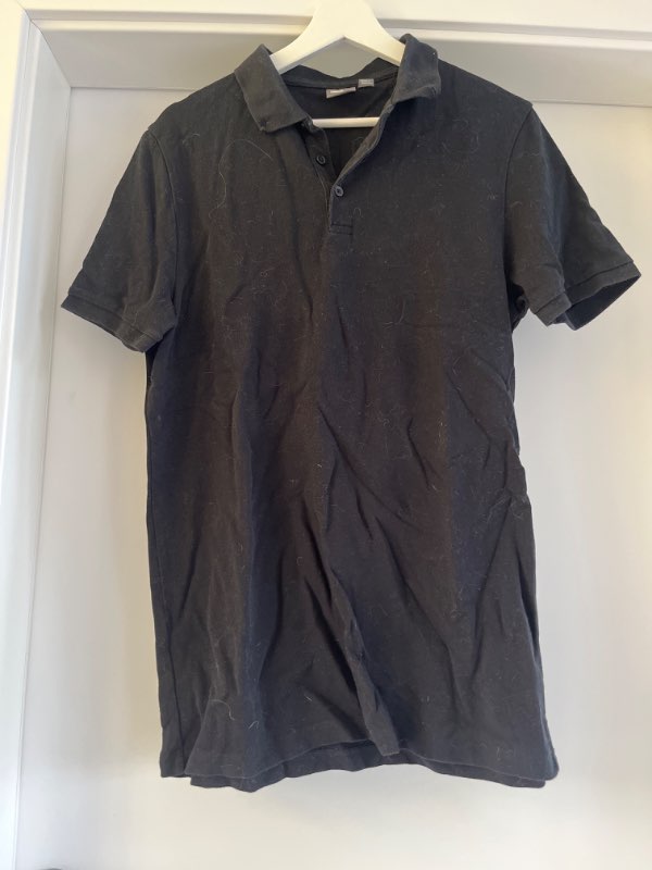 Svartur polo bolur, asos