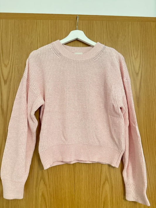 Bleik h&m peysa